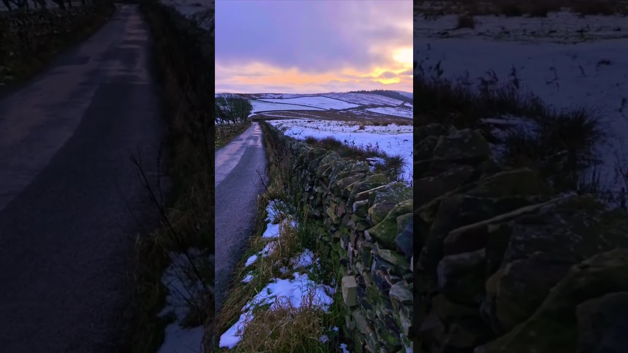 Breathtaking Winter Cloud Formation Over Pendle Hill | Stunning English Landscape