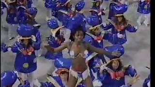 Trecho do desfile das escolas de samba do Rio de Janeiro - Carnaval 1997 - Rede Globo