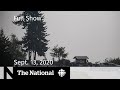 CBC News: The National | Sept. 13, 2020 | B.C. air quality plummets as U.S. wildfires rage