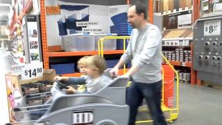 home depot cool shopping cart