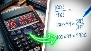 The Factorial Trick Your Calculator Can't Handle! (Onion Method)