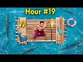 24 hours on a homemade raft challenge