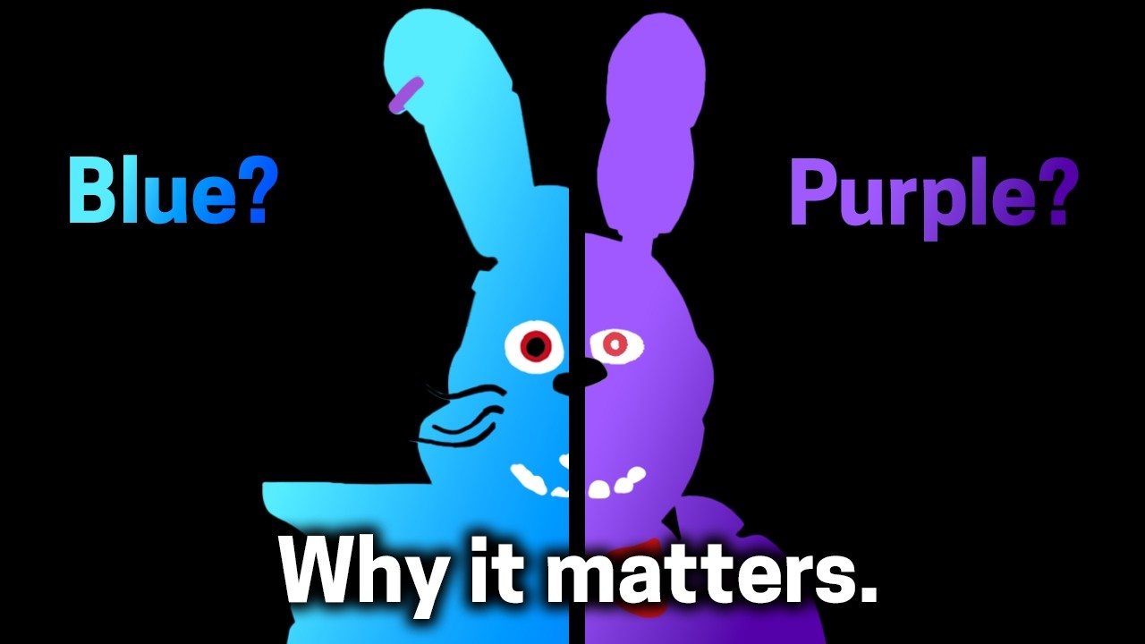 ИСТИННЫЙ ЦВЕТ БОННИ В FNAF 1 (И ПОЧЕМУ ЭТО ВАЖНО)