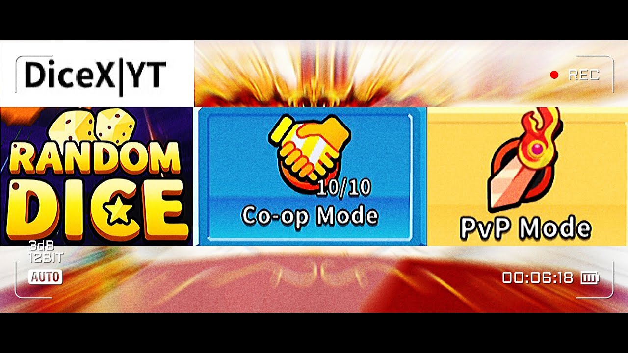 🔴Live | Coop With You @DiceX - Random Dice