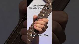 Classic Dominant 7 Blues Lick | Get the latest Free Lick Drop with TAB + theory. No signup required.