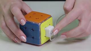 How do I charge the cube?