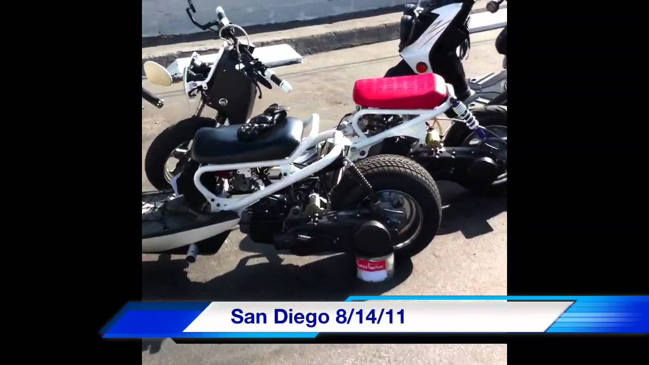 San Diego Honda Ruckus Meet. - YouTube