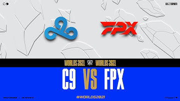 WORLDS 2021 - GROUPSTAGE DAY 2 - C9 vs FPX