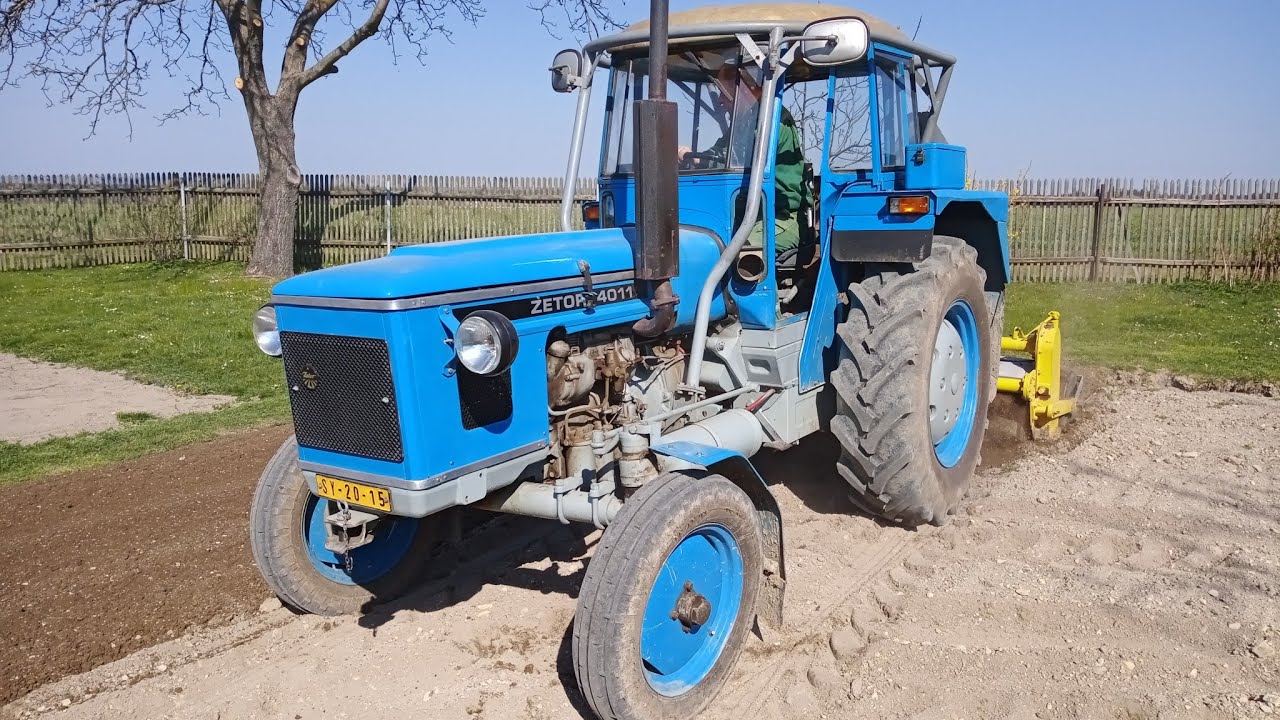 Rotavace pod brambory 2020 / Zetor 4011