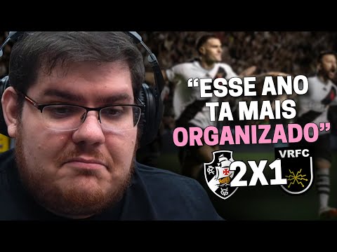 CASIMIRO REAGE: VASCO 2 X 1 VOLTA REDONDA - CAMPEONATO CARIOCA 2024 | Cortes do Casimito