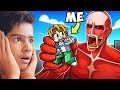 I Survived The STRONGEST Titan in Roblox Attack On Titan Revolution! 😱