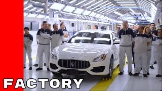 Maserati Factory Production Assembly Plant Locations Of Manufacturing And Assembly Plants For Maserati