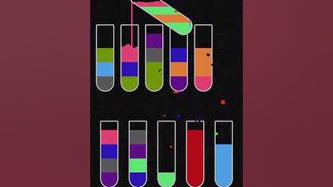 Water sort puzzle game Level 548