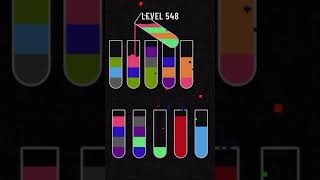 Water sort puzzle game Level 548