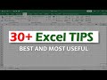 ✅ Top 30 Excel Tips and Tricks in Just 30 Minutes