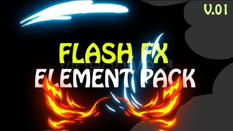 Flash Fx Element Pack V01 (AfteR Effects template)