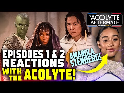 The Acolyte REACTS To Star Wars The Acolyte Episoded 1 & 2 ! Ft. Amandla Stenberg!