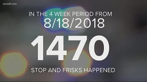 DC Police underreported stop and frisk numbers for...