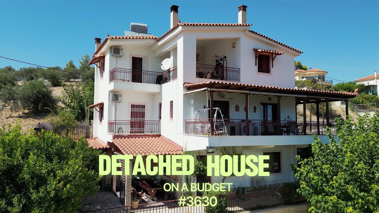 Panoramic 3-Level House with Sea View – Loutra Oraias Elenis, Corinthia