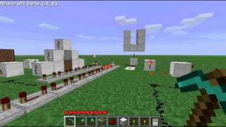 Minecraft Redstone Mechanic - Countdown Timer