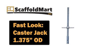 Scaffold Jacks - Caster Jack - Fast Look