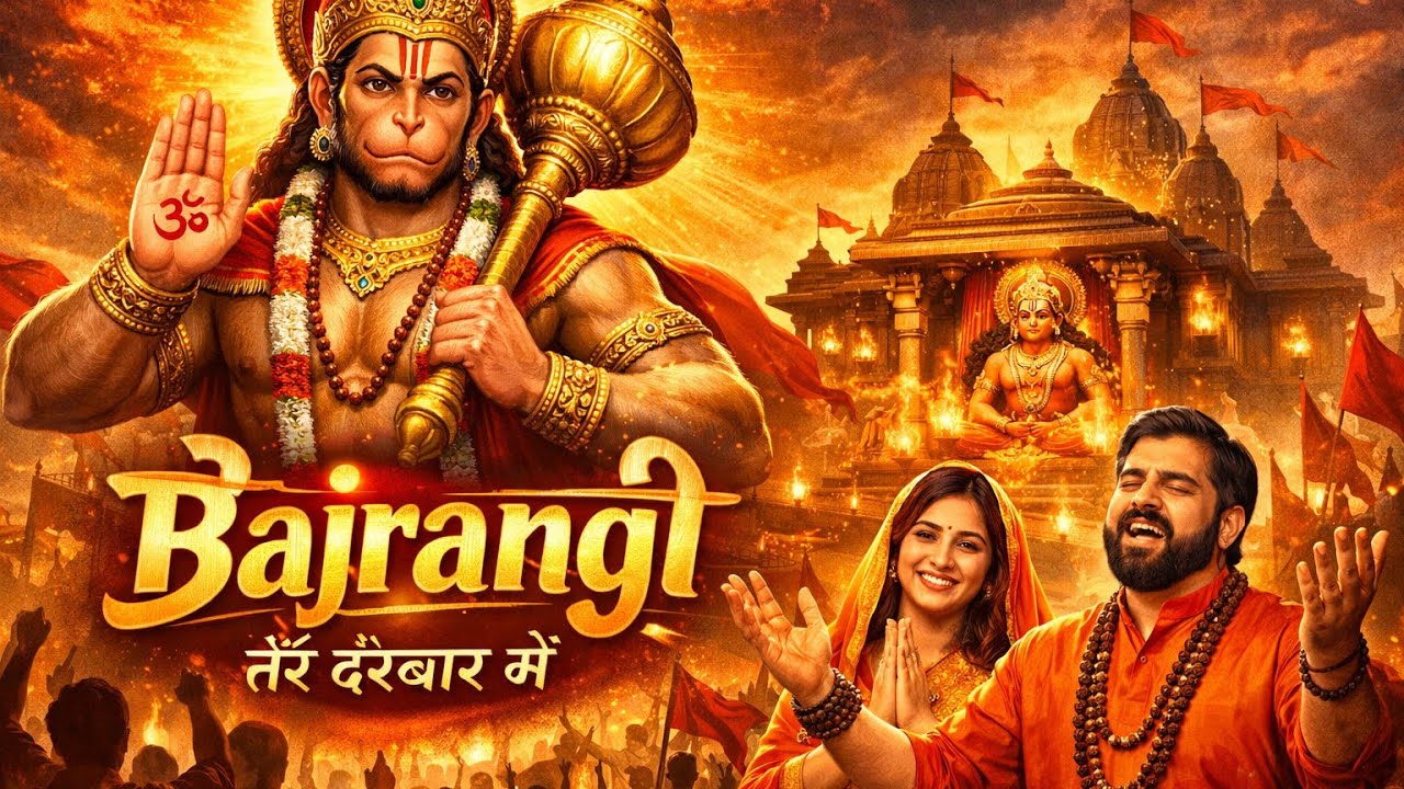 बजरंगी तेरे दरबार में | Bajrangi Tere Darbar Mein | Hanuman Bhajan 2026 | शनिवार स्पेशल भजन 