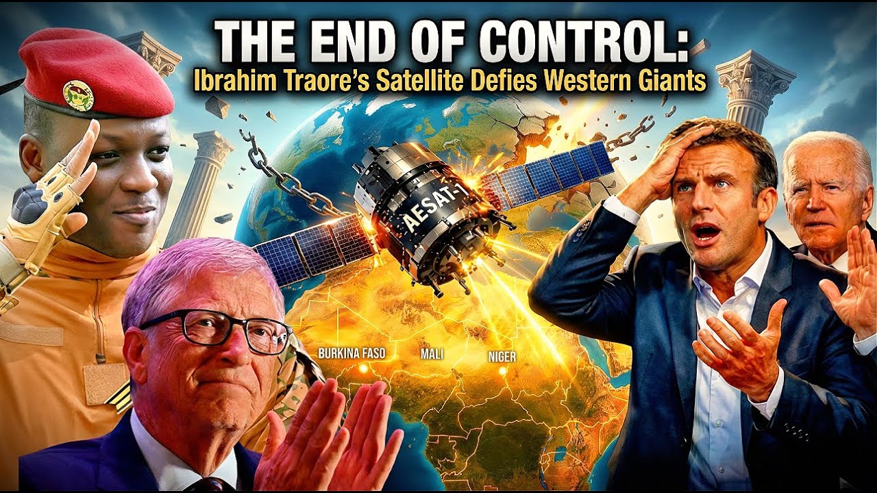 THE END OF CONTROL: Ibrahim Traore’s Satellite Defies Western Giants