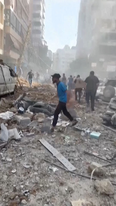Israeli Strikes on Lebanon Leave Trail of Destruction in Beirut