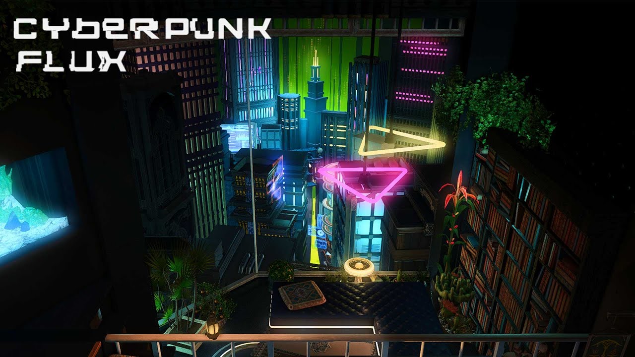 Housing紹介】Cyberpunk Flux【#studio_hare】 - YouTube