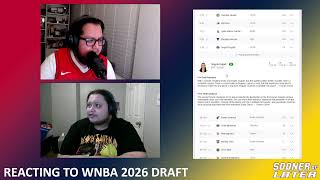 Reacting to 2026 WNBA Draft - Azzi Fudd Going #1? - Sports Talk Emergency Stream