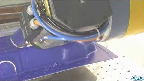 MAKA 5 Axis CNC - machining plastics