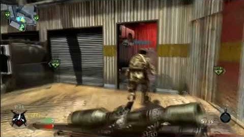 Black Ops Firing Range Spawn Cross Map Tomahawk HD