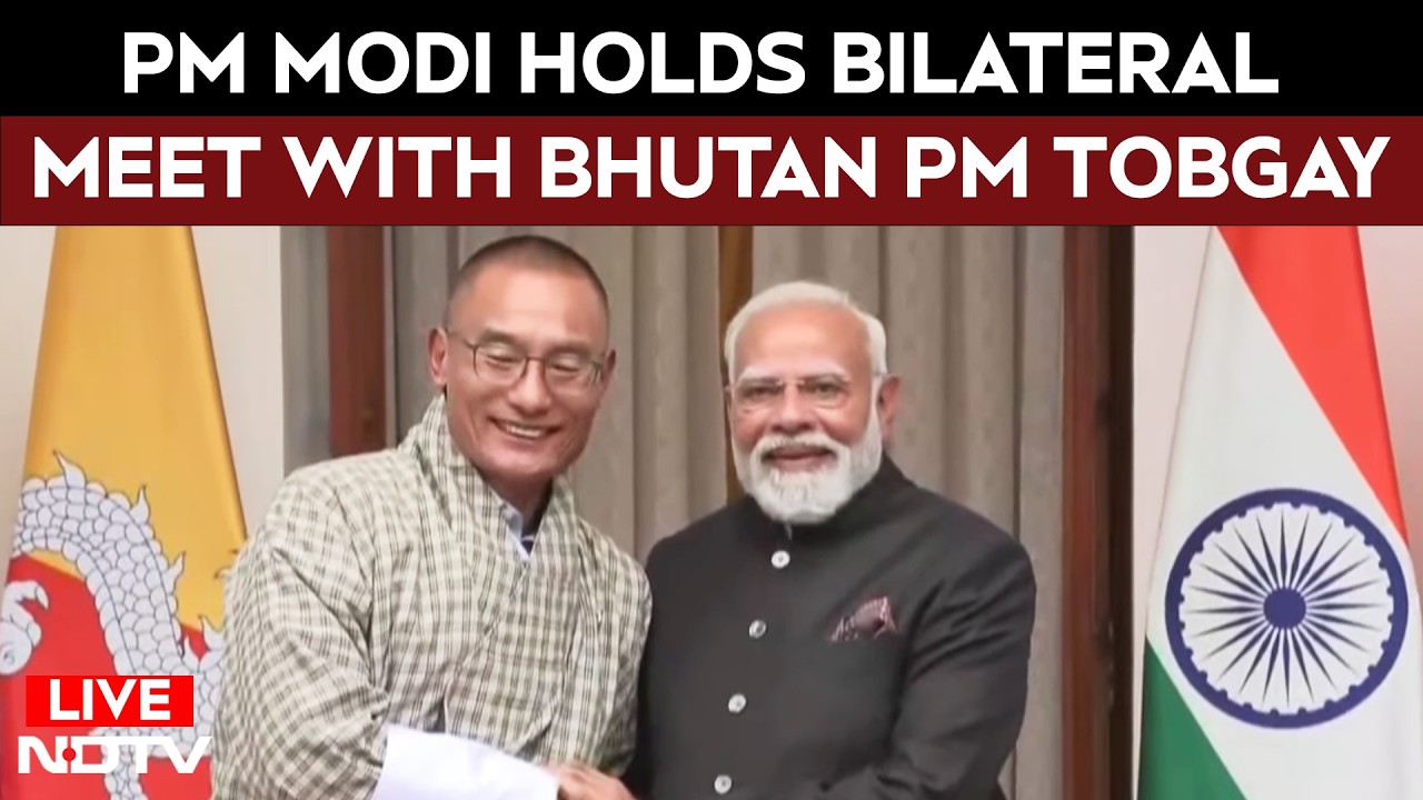 PM Modi LIVE | PM Modi News | PM Modi Meets Bhutan PM | Modi-Tobgay Bilateral Meet LIVE