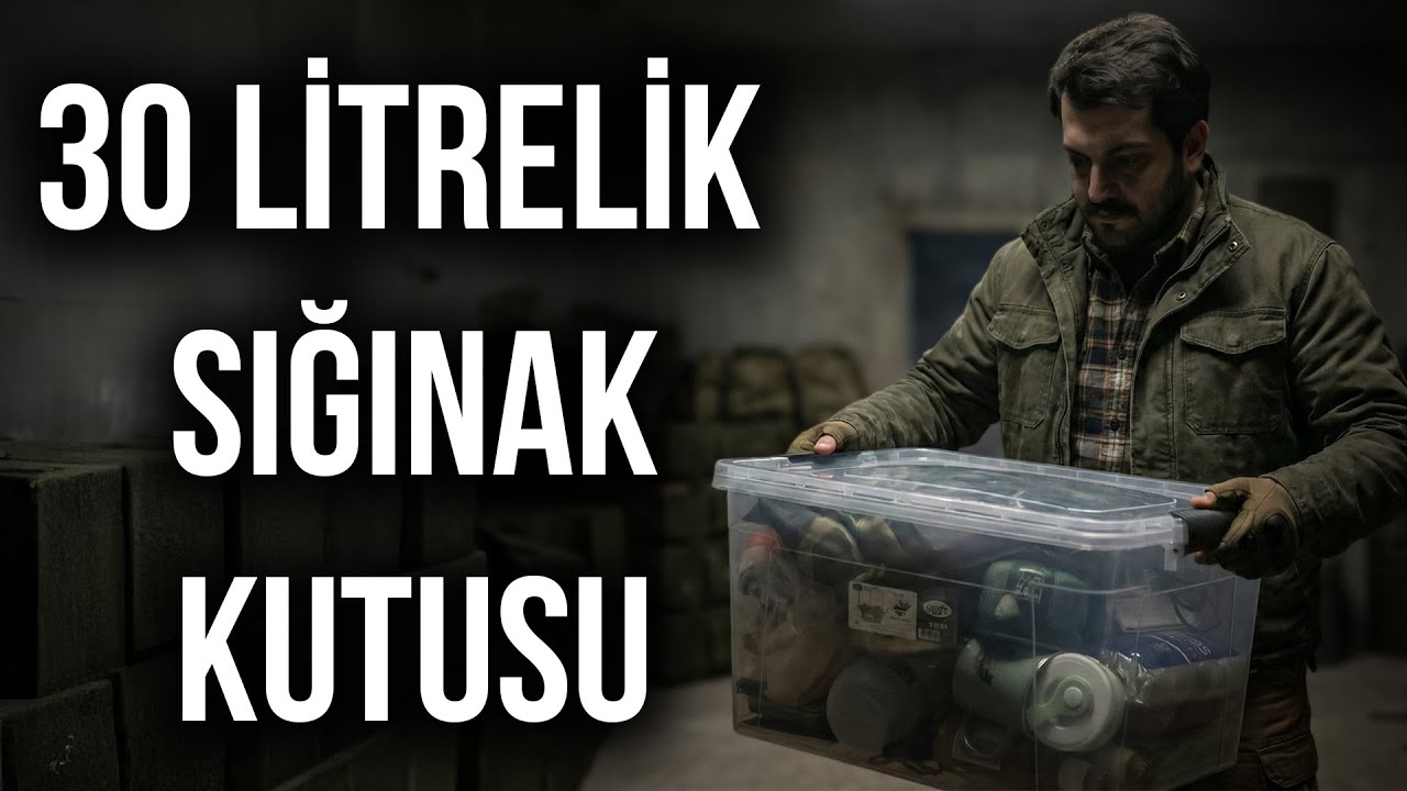 30 Litreye Bir Hayat Sığar mı? (Sığınak Kutusu)
