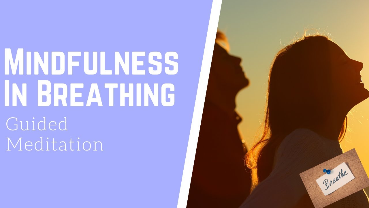 Mindfulness Breathing for intentional living,  wellness,  higher self self-awareness