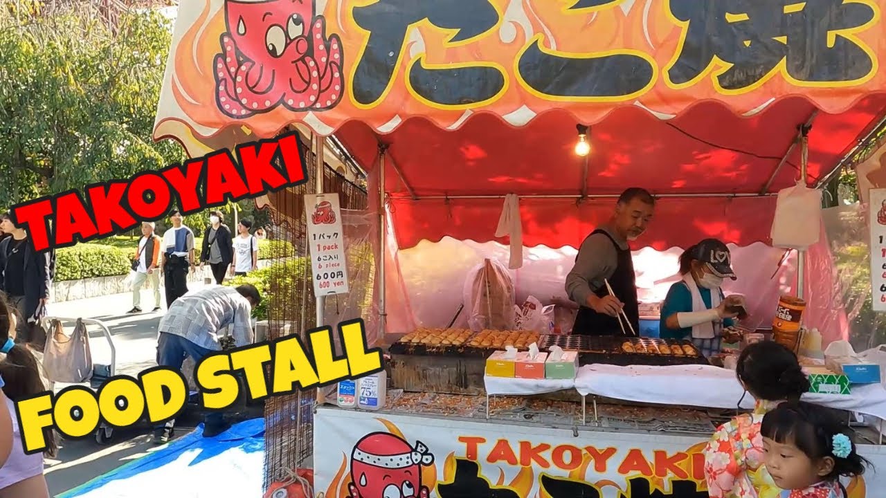 Tasting Japanese delicacies in the streets near Shojiji Temple YouTube