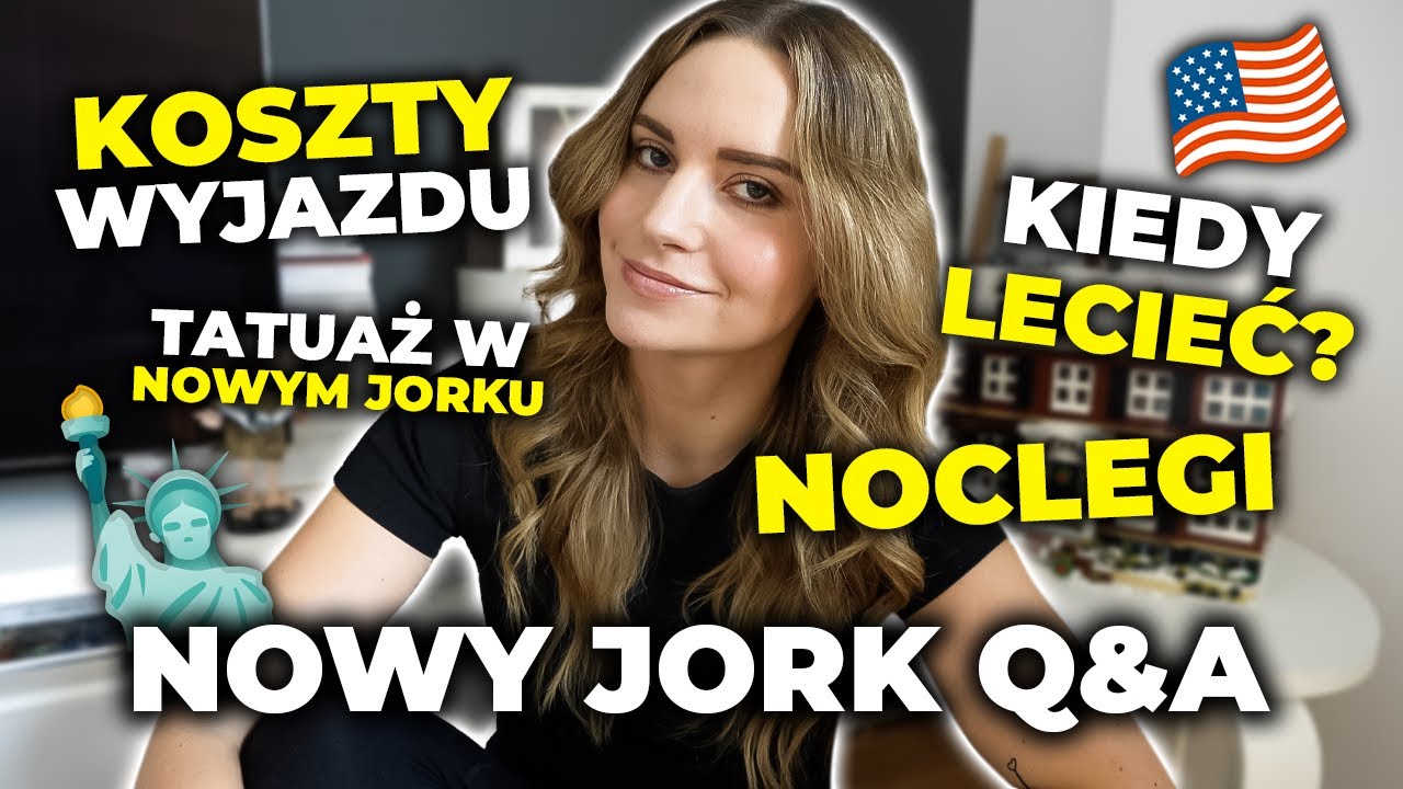NOWY JORK: koszty pobytu, ulubione miejsca, noclegi - zrobiłam tatuaż w Nowym Jorku! | Q&A 2023