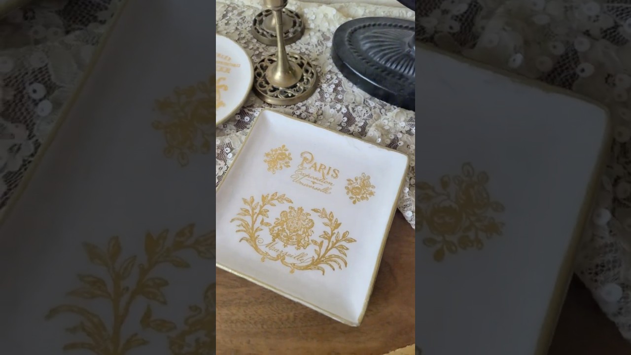 From Dollar Store to Décor: Easy DIY Plate Makeover with H2O Transfers By Redesign!