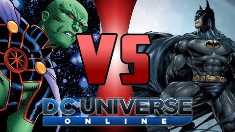 DCUO | Batman Vs Martain Manhunter