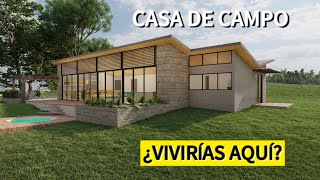 LA MEJOR CASA MODERNA TIPO CABAÑA/4 HABITACIONES