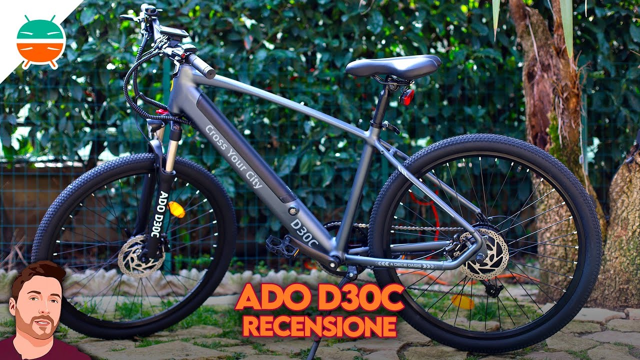 È la bici elettrica più BELLA di tutte | Recensione ADO D30C - YouTube