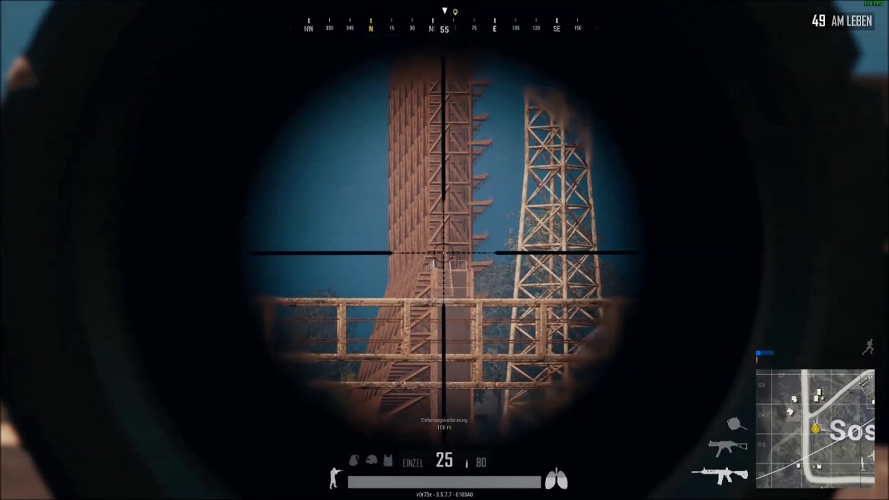 PUBG | 509m Rangekill | M416