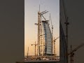 Building Burj Al Arab in Dubai 🇦🇪 Cinematic Timelapse of the World’s Most Luxury Sail Hotel