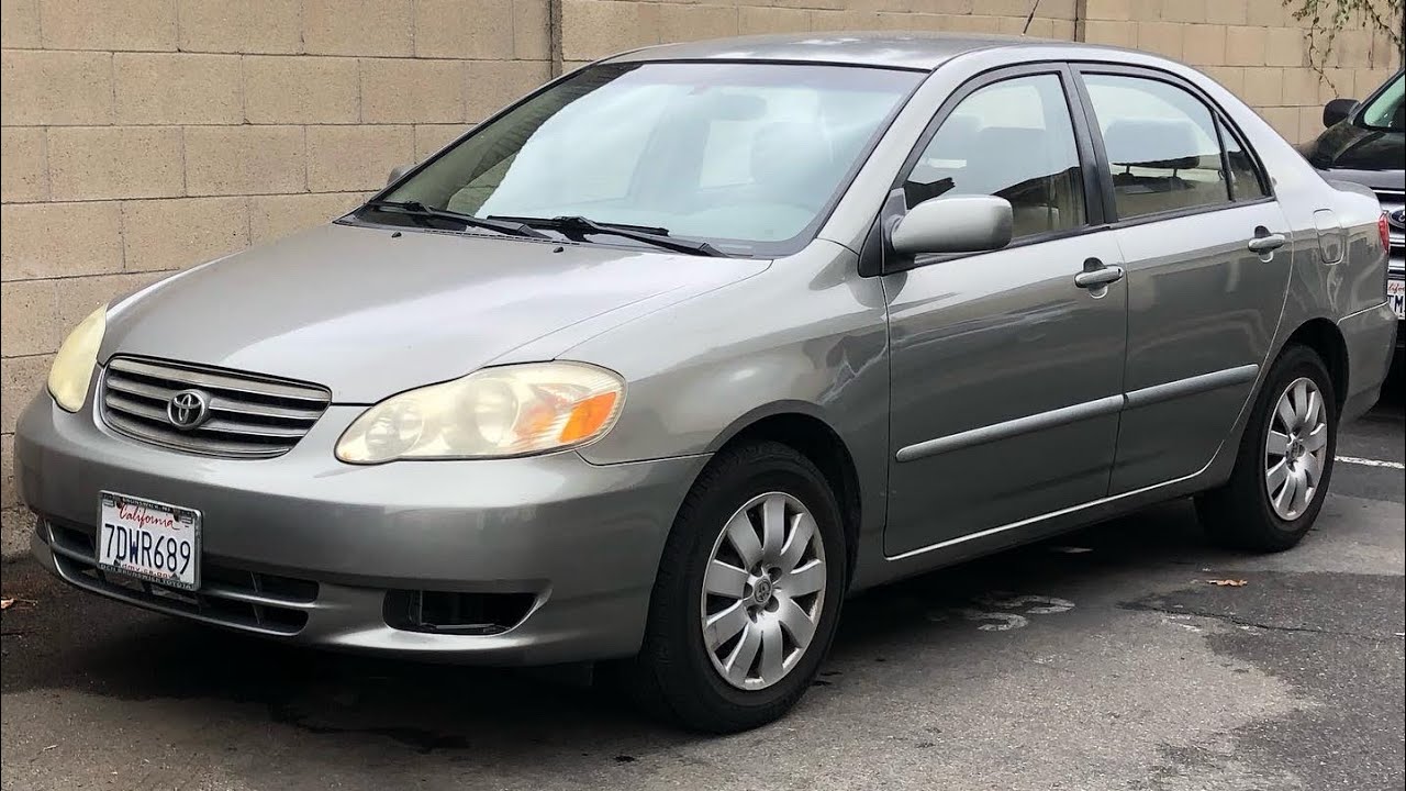 2004 COROLLA 35% FRONT TINT & 5% BACK