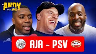 Ajax - PSV LIVE | Bij Andy op de bank met Rarko &amp; Leo Koswal