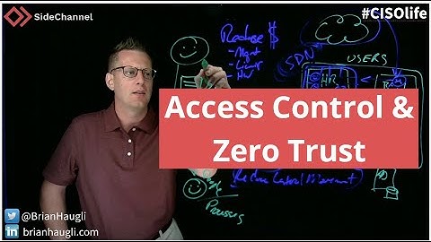 Access Control Zero Trust Tips with Micro-segmentation Software Defined Networking (SDN) #CISOlife