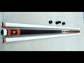 JD Custom Cues - 2011 Cocobolo &amp; Ivorine With Acrylic Bands