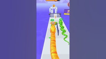 Snake Run Race: Speed, Strategy, and Survival! 😱😍 #shorts #youtubeshorts #game part 1