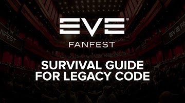 EVE Fanfest 2015: Survival Guide for Legacy Code