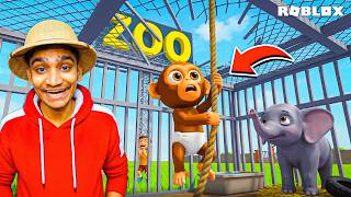 The EVIL Zookeeper Trapped Me... Because I'm a MONKEY! 🍌🐒 screenshot 3